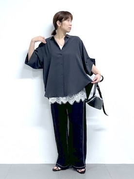 あべさん(レディース・159cm)の春コーディネート