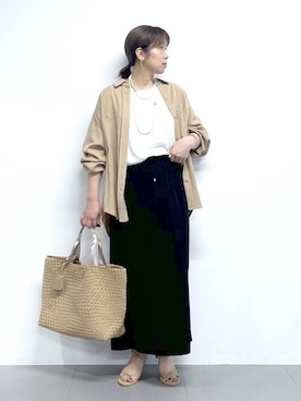 あべさん(レディース・159cm)の夏コーディネート