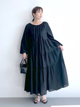 「アイテム（バッグ）」を使った、あべさん（レディース・159cm・40代）の夏コーディネート