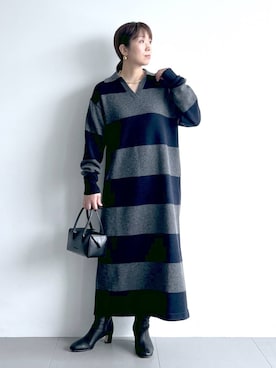 「アイテム（その他小物）」を使った、あべさん（レディース・159cm）の秋コーディネート