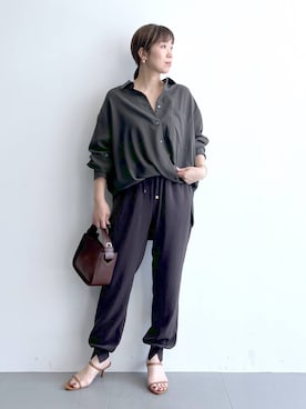 「アイテム（ピアス（両耳用））」を使った、あべさん（レディース・159cm・40代）の夏コーディネート