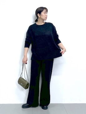 「アイテム（その他小物）」を使った、あべさん（レディース・159cm）の秋コーディネート