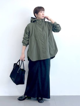 あべさん（レディース・159cm）の冬コーディネート