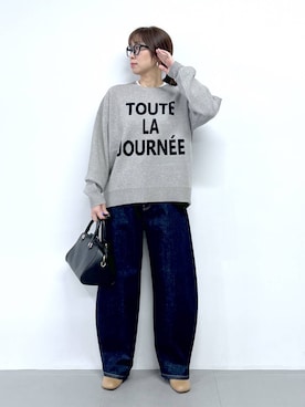 あべさん（レディース・159cm）の秋コーディネート