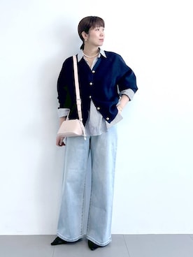 あべさん（レディース・159cm）の冬コーディネート