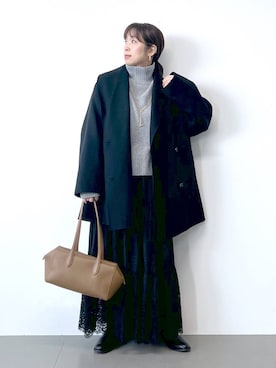 あべさん(レディース・159cm)の秋コーディネート