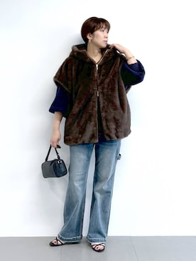 あべさん(レディース・159cm)の夏コーディネート