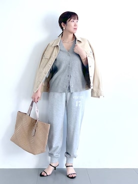 あべさん（レディース・159cm）の春コーディネート