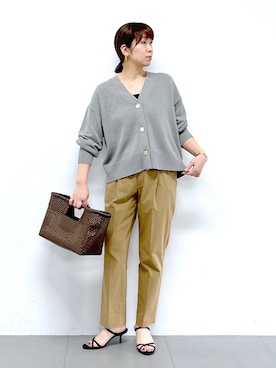 「BARNYARDSTORM（バンヤードストーム）のアイテム」を使った、あべさん（レディース・159cm）の春コーディネート