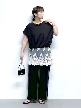 あべさん(レディース・159cm)の春コーディネート