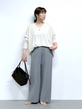 あべさん(レディース・159cm)の秋コーディネート
