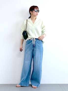 あべさん(レディース・159cm)の冬コーディネート