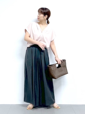 あべさん（レディース・159cm）の春コーディネート