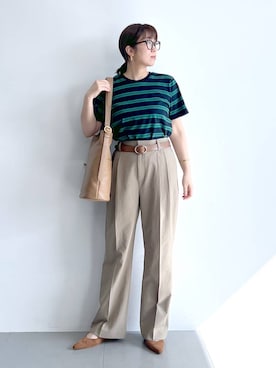 あべさん（レディース・159cm）の夏コーディネート
