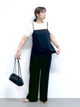 あべさん(レディース・159cm)の夏コーディネート