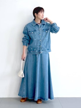 「アイテム（その他小物）」を使った、あべさん（レディース・159cm）の秋コーディネート