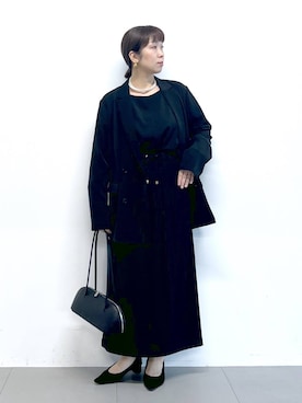 あべさん(レディース・159cm)の冬コーディネート