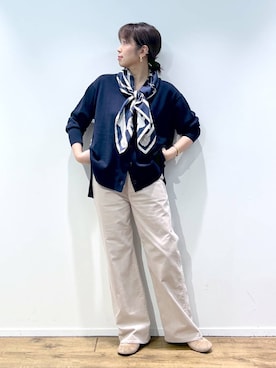 あべさん(レディース・159cm)の秋コーディネート