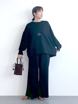 「アイテム（その他小物）」を使った、あべさん（レディース・159cm）の冬コーディネート