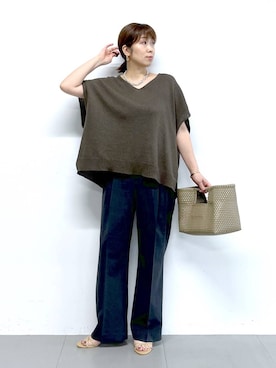 あべさん(レディース・159cm)の春コーディネート