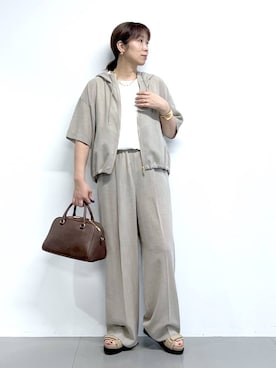 あべさん(レディース・159cm)の夏コーディネート