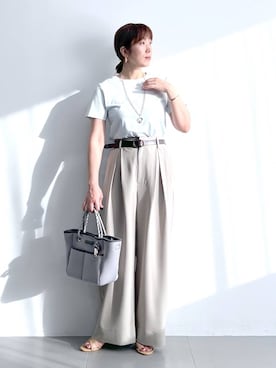 あべさん(レディース・159cm)の夏コーディネート