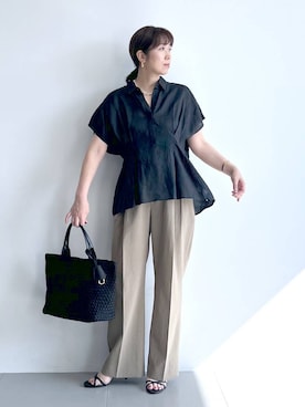 あべさん(レディース・159cm)の夏コーディネート