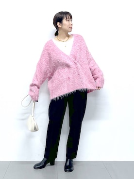 「BARNYARDSTORM（バンヤードストーム）のアイテム」を使った、あべさん（レディース・159cm）の秋コーディネート