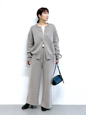 「アイテム（その他小物）」を使った、あべさん（レディース・159cm）の秋コーディネート