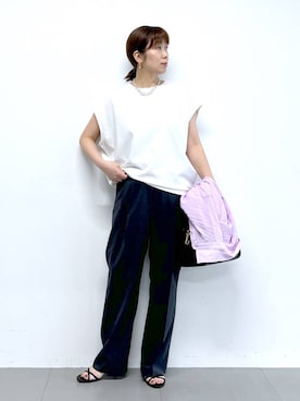 あべさん(レディース・159cm)の夏コーディネート