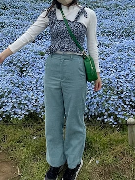 「BEAMS（ビームス）のアイテム（ショルダーバッグ）」を使った、kawaさん（レディース・160cm）の冬コーディネート