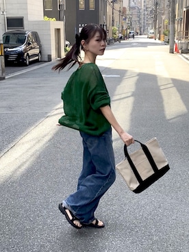 「アイテム（トップス）」を使った、granさん（レディース・155cm・40代）の夏コーディネート