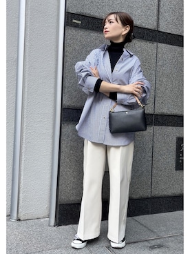 「LOUNGEDRESS（ラウンジドレス）のアイテム」を使った、granさん（レディース・155cm）の冬コーディネート