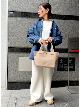 「COLONY 2139（コロニートゥーワンスリーナイン）のアイテム」を使った、granさん（レディース・155cm）の冬コーディネート