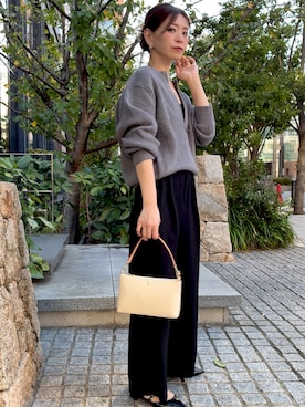 「アイテム（パンプス）」を使った、granさん（レディース・155cm・40代）の秋コーディネート