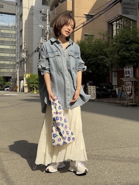 granさん(レディース・155cm)の春コーディネート