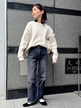 「OPAQUE.CLIP（オペークドットクリップ）のアイテム」を使った、granさん（レディース・155cm）の春コーディネート