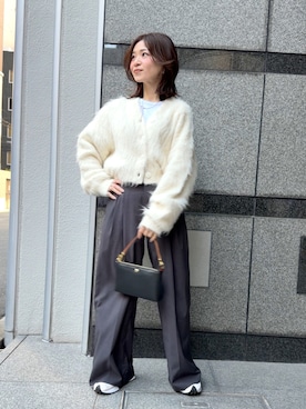 granさん（レディース・155cm）の冬コーディネート