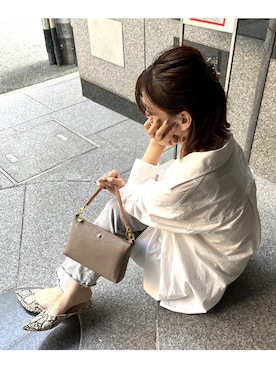 「EMODA（エモダ）のアイテム」を使った、granさん（レディース・155cm・40代）の秋コーディネート