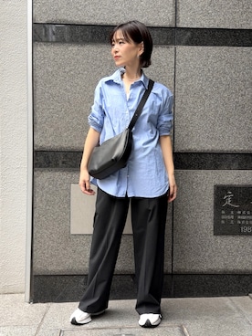 「H&M（エイチ・アンド・エム）のアイテム」を使った、granさん（レディース・155cm）の秋コーディネート