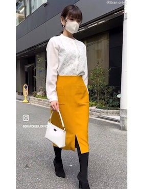「URBAN RESEARCH（アーバンリサーチ）のアイテム」を使った、granさん（レディース・155cm・40代）の冬コーディネート