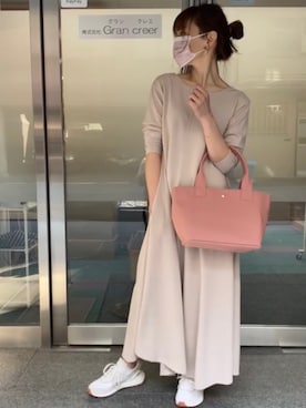 「アイテム（ワンピース/ドレス）」を使った、granさん（レディース・155cm・40代）の冬コーディネート