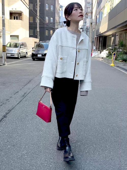 loungedress ツイードジャケット