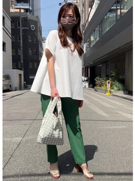 granさん(レディース・155cm)の春コーディネート