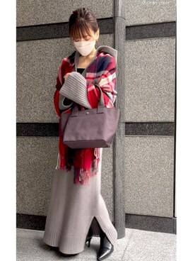 「アイテム（ワンピース/ドレス）」を使った、granさん（レディース・155cm・40代）の秋コーディネート