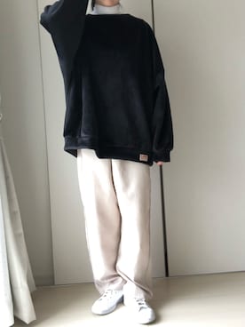 「Java（ジャバ）のアイテム」を使った、naaaさん（レディース・156cm）の冬コーディネート