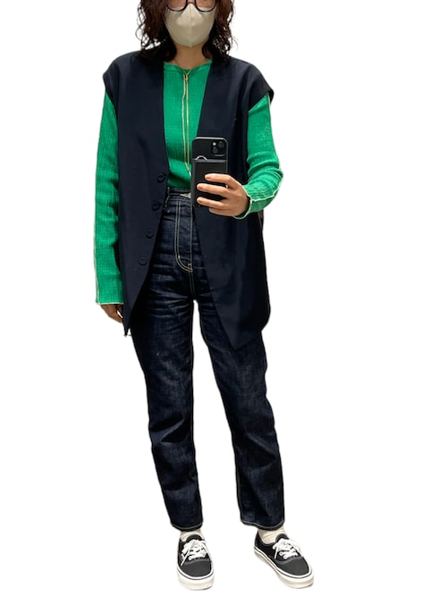 値下げ!   美品・カラーレスツイルベスト TODAYFUL（トゥデイフル）の「カラーレスツイルベスト（ベスト）」 - WEAR