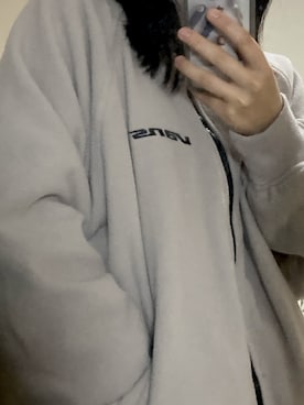「VANS（バンズ）のアイテム（ジャケット/アウター）」を使った、あかりさん（レディース・156cm）の秋コーディネート