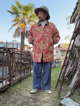 「アイテム（その他アウター、その他）」を使った、marinfordさん（メンズ・165cm）の冬コーディネート