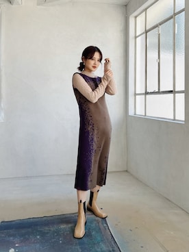 「アイテム（その他トップス）」を使った、金光みり愛さん（レディース・168cm・20代）の春コーディネート